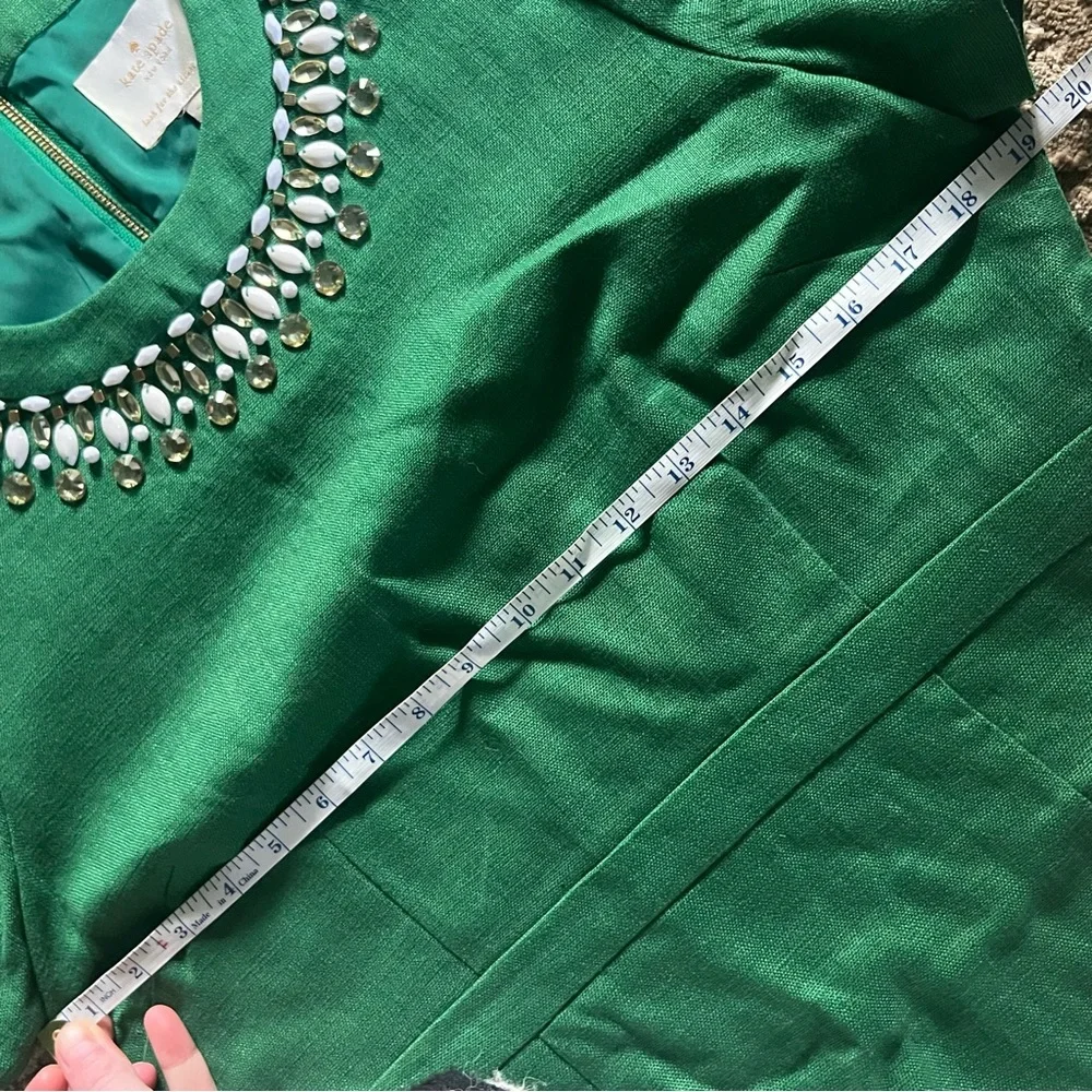 Kate Spade Mindy Linen Dress, EUC - Picture 7 of 9